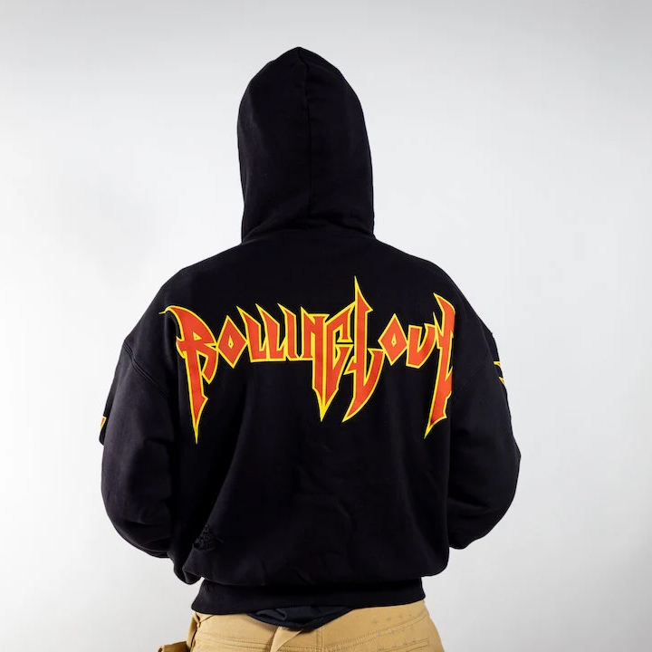 Heavyweight Distressed Hoodie